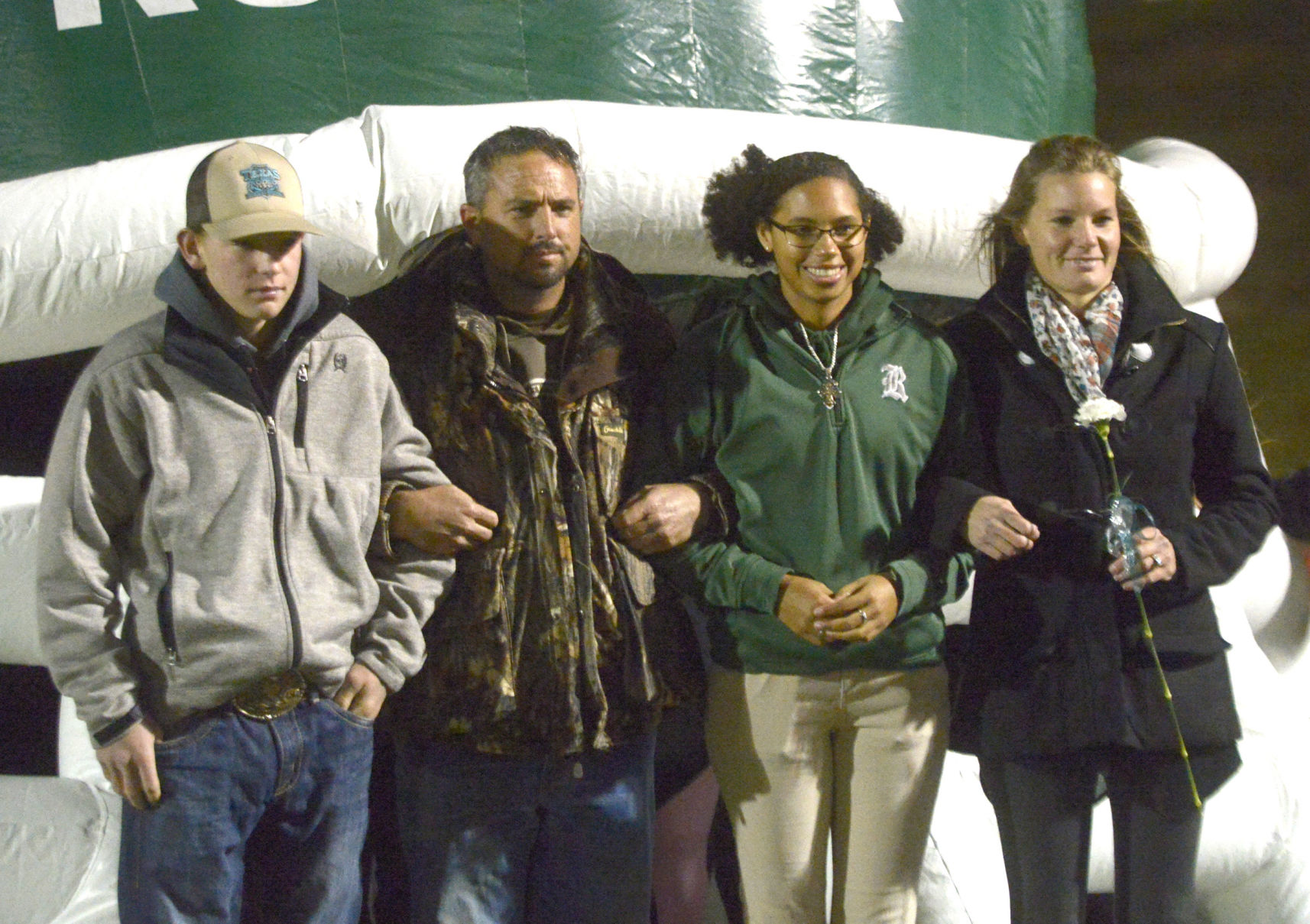 Rudder High School senior night 2019